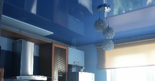 Натяжной потолок на кухню Воркута, цена от 6224 руб.